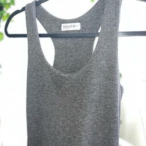 Dark Grey BodyCon Dress